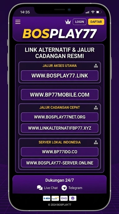 Akses Mudah Bosplay77 Melalui Jalur Alternatif
