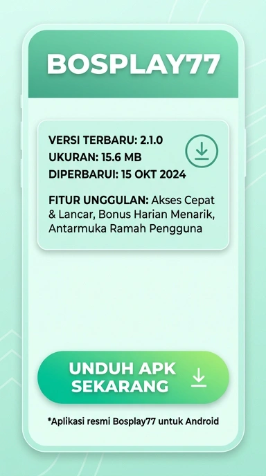 Cara Mudah Unduh dan Instal APK bosplay77